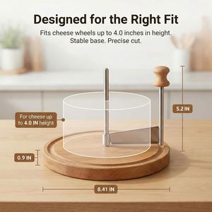 Rallador de Queso de Madera con Cuchilla Afilada para Tete De Moine, Restaurantes, Cafeterías y Uso Doméstico - Product Image 3