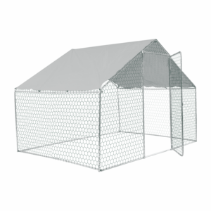 XPT033 grand poulailler extérieur en fil métallique 3W * 2L * 2H pare-soleil étanche <span class=keywords><strong>Cage</strong></span> pour animaux de compagnie - Product Image 4