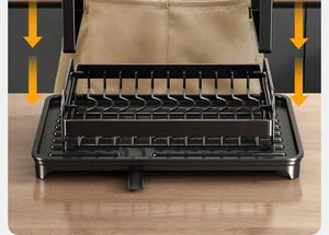 Estante multifuncional de doble capa para platos, cocina transfronteriza, almacenamiento de Metal para el hogar, organizador de encimera, estante de almacenamiento de vajilla - Product Image 6