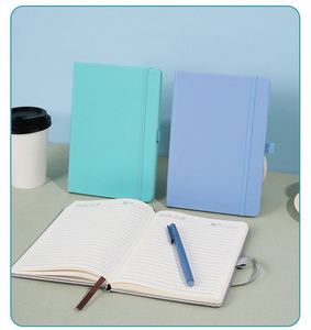 Personalized Logo Plain <b>Note</b> <b>Book</b> Custom Printing Linen Hardcover Journal Notebook With Optional Gift Box - Product Image 6
