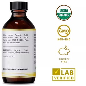Huile de ricin noire jamaïcaine biologique personnalisée avec étiquette privée, nourrissante, hydrogénée, pour la croissance des cils et la prévention de la chute des cheveux - Product Image 2
