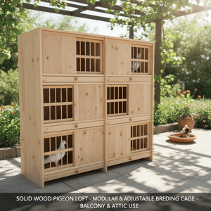 Duivenhok voor kweek en paren - verstelbare kooi, grote maat, meerdere opties - Product Image 2