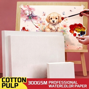 <span class=keywords><strong>Papier</strong></span> <span class=keywords><strong>aquarelle</strong></span> Fontainebleau 20 feuilles, pressé à froid, 100% coton, <span class=keywords><strong>300g</strong></span>, 8K/16K/32K/<span class=keywords><strong>A3</strong></span>, format carré, vente en gros - Product Image 1