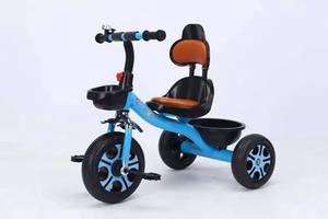 Commercio all'ingrosso di alta qualità per bambini triciclo <span class=keywords><strong>3</strong></span> ruote auto stile giro sul giocattolo con il potere di spinta popolare bambino Trike per i bambini - Product Image 6