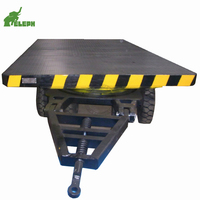 Remorque plateau pivotante à 2-3 essieux pour un chargement et un déchargement faciles des conteneurs de 20 pieds et 40 pieds