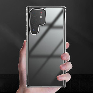Laudtec เคสโทรศัพท์ Sjk945 Ultrathin ฝาปิดแบบใส TPU + PC เคสกันผิวสีเหลืองสำหรับ Samsung S25 S24 S23 FE PLUS ultra - Product Image 2