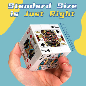 Cubos de <span class=keywords><strong>Rubik</strong></span> Personalizados con Diseño de Cartas de Póker Impresas con UV, Tamaños 2x2, 3x3, 4x4; Venta al <span class=keywords><strong>Por</strong></span> <span class=keywords><strong>Mayor</strong></span>, Envío Directo - Product Image 3