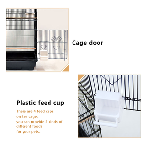 Casa gabbia per uccelli di alta qualità gabbia canarino voliera piccioni casa per uccelli - Product Image 4