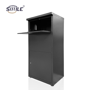 Buzón <span class=keywords><strong>de</strong></span> Paquetería Metálico Antirrobo CHNSMILE, Diseño Independiente, Impermeable, Sin Contacto, para Servicio Postal en Jardines, Escuelas y Oficinas - Product Image 6