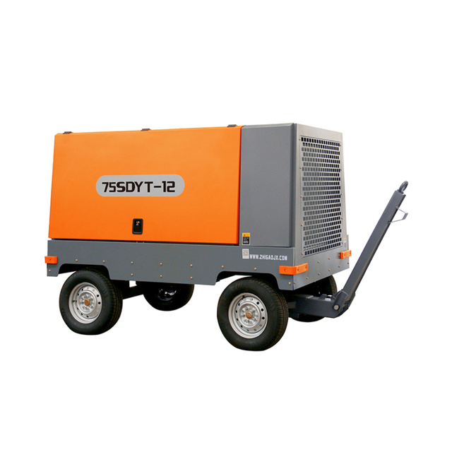 ZEGA Screw air Compressor High Efficiency Compressors Portable Small air Compressor Machines