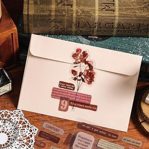 Pegatinas divertidas de palabras motivacionales o de amor inspirador para diario basura, suministros para álbumes de recortes, fabricación de tarjetas, diario portátil - Product Image 3