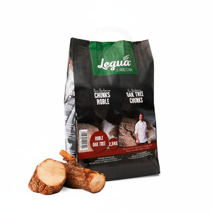 Legua Morceaux de bois de chêne de haute qualité pour fumer Saveur naturelle sur votre barbecue des champs et terres espagnols - Product Image 2