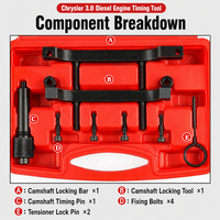 Kit d'outils de calage universel CIHOO pour moteur diesel Chrysler 3.0, kit de blocage d'arbre à cames pour Jeep Grand Cherokee 3.0 CRD TD (Modèle