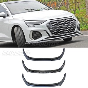 3PCS <strong>Car</strong> Front Bumper Spoiler Lip <strong>Diffuser</strong> Modification Part For Audi A3 S3 2020-2021 Bumper Guard <strong>Protector</strong> Cover Accessories - Product Image 1