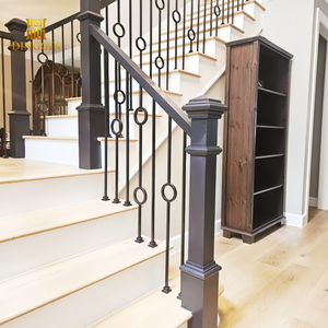 Promotion : Balustre <span class=keywords><strong>en</strong></span> <span class=keywords><strong>fer</strong></span> <span class=keywords><strong>forgé</strong></span> à <span class=keywords><strong>cercle</strong></span> unique pour escalier - Product Image 6