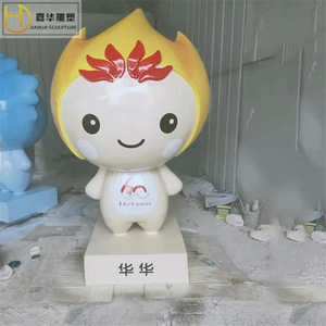Jiahua Cartoon Character Sculpture Fiberglass Outdoor Floor Mount <b>Christmas</b> Decoration - Product Image 2