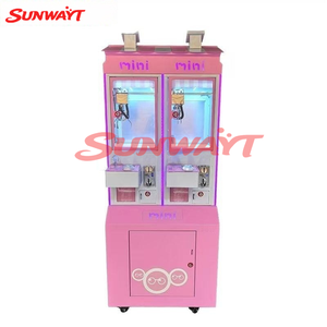 <b>Mini</b> Coin-Operated 2-Player Claw Crane <b>Arcade</b> Game Plush Doll Prize Toy for Kids - Product Image 3