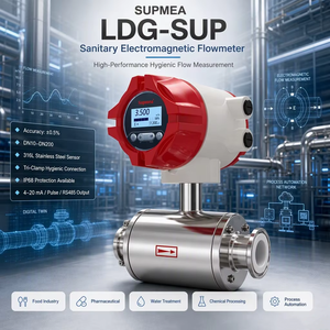 Medidor de Flujo Magnético Supmea LDG-SUP-A100 de Grado Alimenticio para Bebidas y Lácteos - Product Image 5