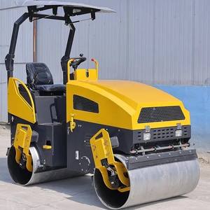 <span class=keywords><strong>Rodillo</strong></span> Compactador Vibratorio de Doble Tambor XMR170 de 1680 kg, Compactador Mini Hidráulico Completo, Venta Directa de Fábrica, en Stock - Product Image 2