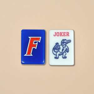 ชุดไพ่มาห์จงอเมริกัน Florida Gators, 152 ชิ้น พร้อมโลโก้จระเข้ของมหาวิทยาลัย NCAA - Product Image 2