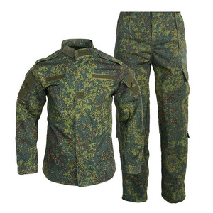 Uniforme de Camuflaje <span class=keywords><strong>Ruso</strong></span> 'Hombre Verde' para Hombre - Traje de Entrenamiento de Manga Larga de Algodón Resistente - Product Image 1