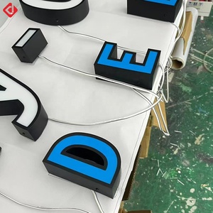 Personalizado a prueba de agua LED iluminado al aire libre tienda de luz 3D letras de canal <span class=keywords><strong>canta</strong></span> escaparate al aire libre Frontlit LED signos para negocios - Product Image 4