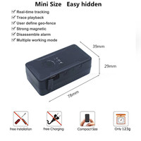 Drahtloser 4G Mini GPS Tracker Smart Magnetic Wasserdichtes Fahrzeug GPS mit 1 Jahr Garantie Tragbar für den Auto gebrauch