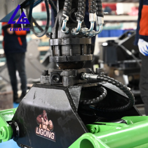 Thủy lực 360 độ rotator động cơ log <span class=keywords><strong>Crane</strong></span> vật lộn sử dụng cho ngành công nghiệp xây dựng - Product Image 3