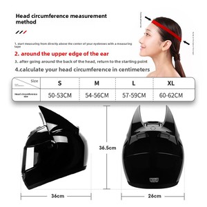 <span class=keywords><strong>Casque</strong></span> intégral HNJ pour <span class=keywords><strong>moto</strong></span> électrique, unisexe, toutes saisons, sécurité ABS, transfrontalier - Product Image 5