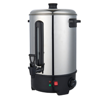 Bouilloire électrique multifonctionnelle pour cuisine commerciale de 20 L, chauffe-eau, température réglable, urne à eau chaude