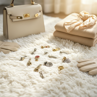 Boutons en alliage de zinc à bas prix, tirettes de fermeture éclair personnalisées, livraison rapide pour vêtements, sacs et pièces de quincaillerie en cuir