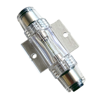 Porte-fusible AGU en ligne de haute qualité, calibre 4 et 8, avec 5 fusibles pour la protection de l'amplificateur audio de voiture et de la batterie