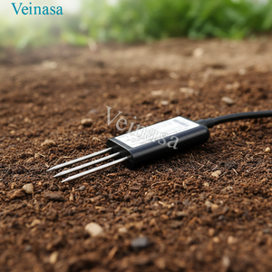 เซ็นเซอร์วัดค่าการนำไฟฟ้าในดินแบบปรับแต่งได้ Veinasa-TD พร้อม RS485 เครื่องวัดธาตุอาหารและความอุดมสมบูรณ์สำหรับโรงเรือนและสวน Veinasa-TD - Product Image 6