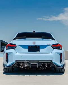 Diffusore Posteriore in Fibra di Carbonio Stile AD G87 per BMW Serie 2 G87 M2 2023+ Splitter Paraurti Posteriore in Fibra di Carbonio - Product Image 6