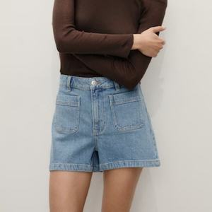 Nouveauté : Short en jean sexy pour femme, coupe slim, décontracté, tendance, été - Product Image 1