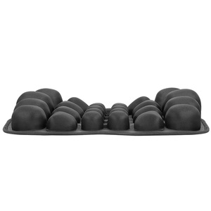 Air Cushion Seat Cushion Black Oblong Pressure Relief Lumbar <b>Support</b> <b>Hip</b> Shaping Office Chair Cushion Posture Correction Spine - Product Image 5