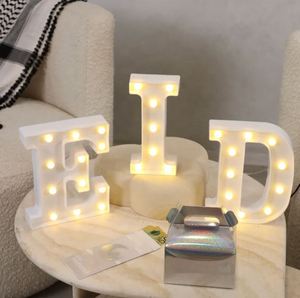 Muslim Home Party Table Decoration Ramadan Mubarak Eid <b>Light</b> <b>up</b> Letters White Plastic 30SET Reusable - Product Image 2