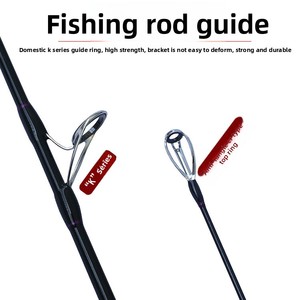 Caña de Pesca Híbrida de Carbono de 1.5 Piezas con Unión a Tope, Irrompible, para Slow Jigging, 1.65m/1.83m, Punta Sólida, para Pesca en Agua Dulce y Mar - Product Image 3
