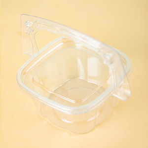 Caixa de Cheesecake Basque Tiramisu PET Totalmente Transparente e Descartável para Celebridades da Internet, Tampa Grossa para Sushi e Salada - Product Image 6