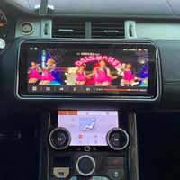 Autoradio tactile Android 12,3 pouces pour lecteur DVD, navigation GPS, écran de climatisation pour Land Rover Evoque L538 2014-2018