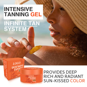 Crema Bronceadora Intensiva, Potenciador del Bronceado Natural de Verano, Bálsamo Hidratante Antienvejecimiento y Antiarrugas para un Brillo Bronceado Uniforme - Product Image 1