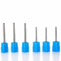 Fraise droite à deux cannelures pour bois, outils de gravure CNC, fraise à queue en carbure pour machine de découpe, OEM/ODM, revêtement TiN