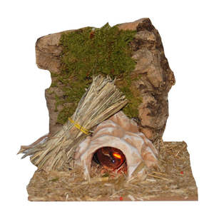 FOURNIER À BOIS 13X13X15CM - Product Image 1