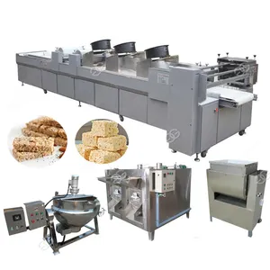 Peanut Brittle Production Line nougat making machine peanut candy making machine
