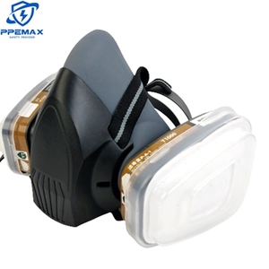 En140 chứng nhận Mặt nạ nửa mặt an toàn mặt nạ với đôi Bộ lọc hóa chất mặt nạ khí hóa học Mặt Nạ - Product Image 3