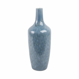 Vaso Moderno in Ceramica Blu per Arredamento Soggiorno, Elegante Vaso per Fiori per Casa e Camera da Letto - Product Image 4