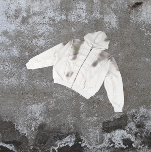 Sudadera con Capucha Extra Grande para Hombre, de Alta Calidad, 100% Algodón, Bordada, con Cierre, Lavada, Personalizable, Forro Polar, para Invierno - Product Image 2