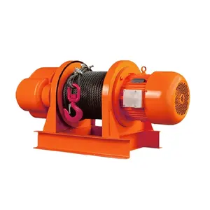 TOYO-INTL excellence high quality KDJ type 2ton 3ton 5ton electric wire rope winch with a gearbox for flexibility