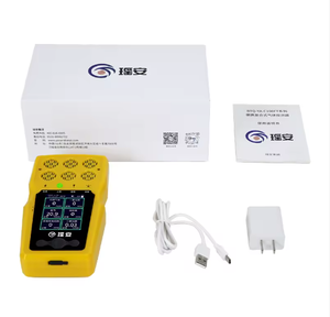 Dispositivo portátil de detección de <span class=keywords><strong>gas</strong></span> 6 en 1 con sensores combustibles y tóxicos personalizables - Product Image 4