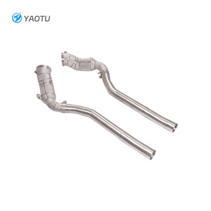 Tubo de <span class=keywords><strong>Escape</strong></span> de Flujo <span class=keywords><strong>Libre</strong></span> YT con Convertidor Catalítico de 3 Vías, OPF y Aislamiento para Ferrari FUV Purosangue 6.5L V12 Auto Deportivo - Product Image 1